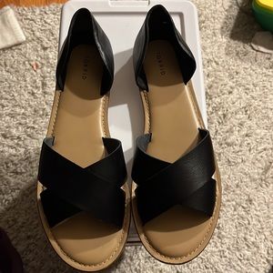 Black Torrid Sandals size 13